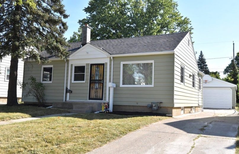 After photo of a renovated house